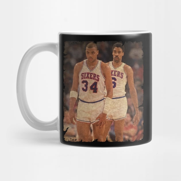 Charles Barkley and Julius Erving by MJ23STORE